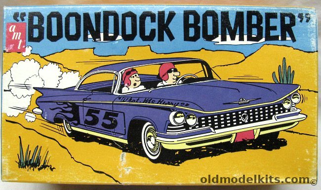 AMT 1/25 1959 Buick Electra 2 Door Hardtop - Stock or 'Boondock Bomber', T142-150 plastic model kit